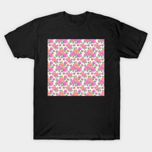 Rosses floral artwork T-Shirt